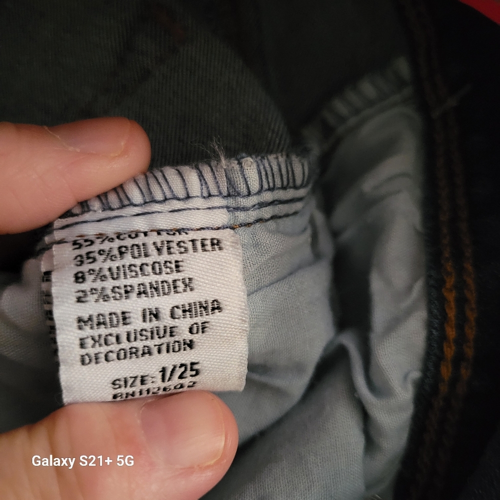 NWT Blue Savvy Bootcut Size 1/25 - Picture 5 of 7